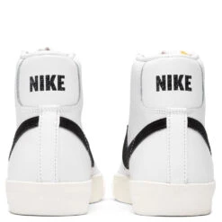 Nike Women's Blazer Mid '77 - White/Black/Sail -Fashion Clothing Store nike womens blazer mid 77 whiteblacksail 4