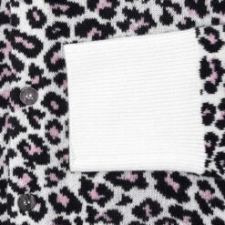 Chatterbox Cardigan - Pink Leopard -Fashion Clothing Store noon goons chatterbox cardigan pink leopard 4