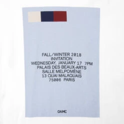 OAMC Invitation T-Shirt - White -Fashion Clothing Store oamc invitation t shirt white 4