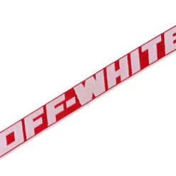 2.0 Industrial Belt - Red/White -Fashion Clothing Store off white co virgil abloh 20 industrial belt redwhite omrb034s20f420412001 os 3