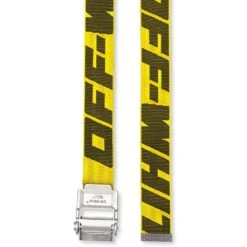 2.0 Industrial Belt Short - Yellow/Black -Fashion Clothing Store off white co virgil abloh 20 industrial belt short yellowblack omrb035r20f420356010 os 2