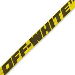 2.0 Industrial Belt Short - Yellow/Black -Fashion Clothing Store off white co virgil abloh 20 industrial belt short yellowblack omrb035r20f420356010 os 3