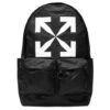 Arrow Backpack - Black/White -Fashion Clothing Store off white co virgil abloh arrow backpack blackwhite omnb003r20e480201001 os