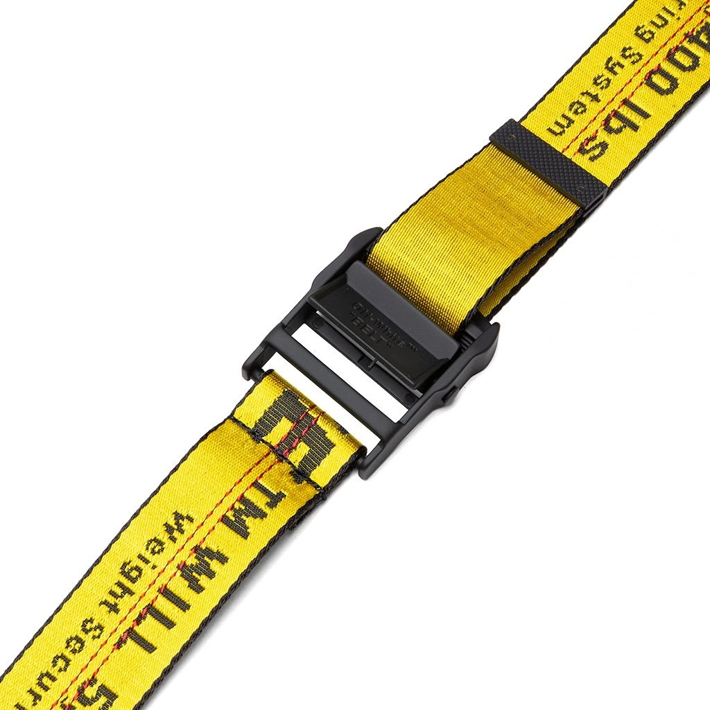 Classic Industrial Belt - Yellow/Black 4 Classic Industrial Belt - Yellow/Black - Image 2