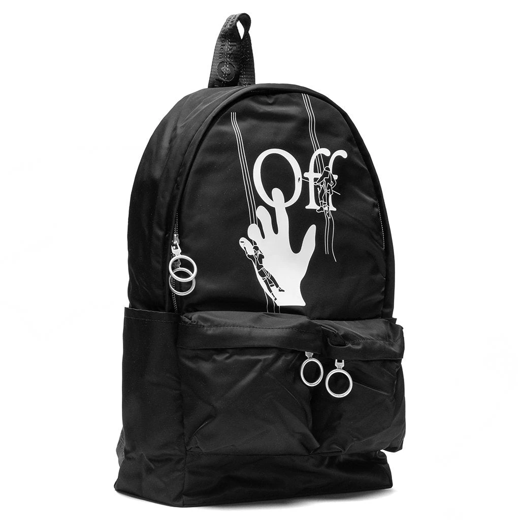 Hand Painters Backpack - Black/White 4 Hand Painters Backpack - Black/White - Image 2