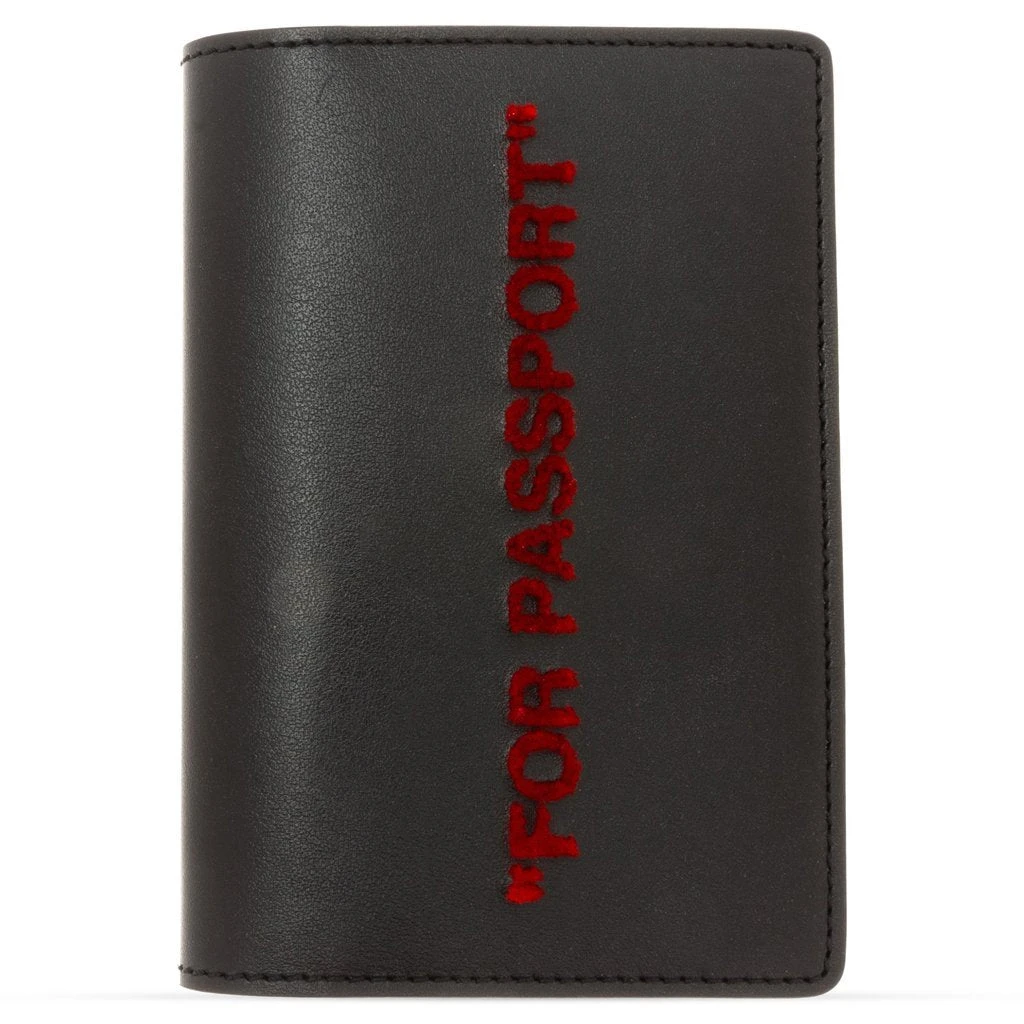 Quote Passport - Black/Red 3 Quote Passport - Black/Red