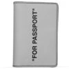 Quote Passport - Silver/Black