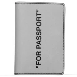 Quote Passport - Silver/Black