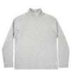 Mesh Doubleknit Half Zip L/S - Heather Grey 1 Mesh Doubleknit Half Zip L/S - Heather Grey -Fashion Clothing Store reigning champ mesh doubleknit half zip ls heather grey