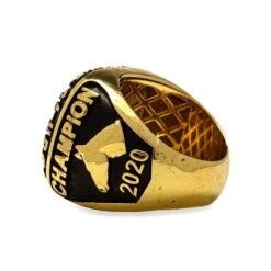 Rhude I Can Make Love 24H A Day Ring - Gold -Fashion Clothing Store rhude i can make love 24h a day ring gold rhu07ms20213 gld os 4