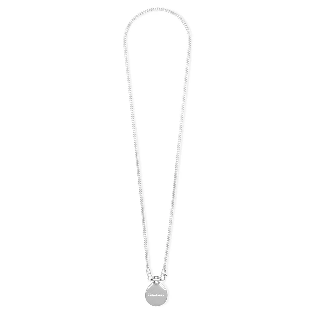 Tom Wood Finn Pendant - 925 Sterling Silver 4 Tom Wood Finn Pendant - 925 Sterling Silver - Image 2