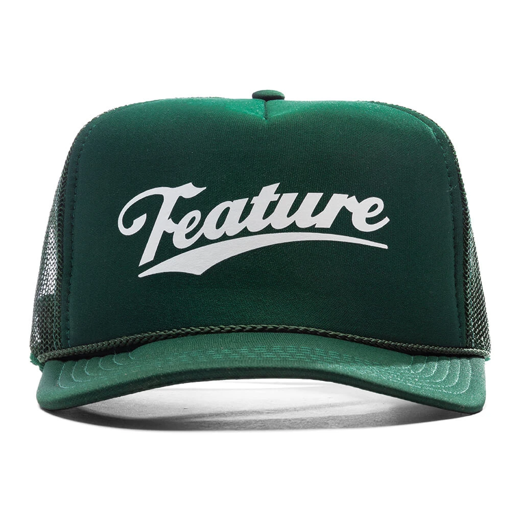 Frew Trucker Hat - Dark Green 3 Frew Trucker Hat - Dark Green