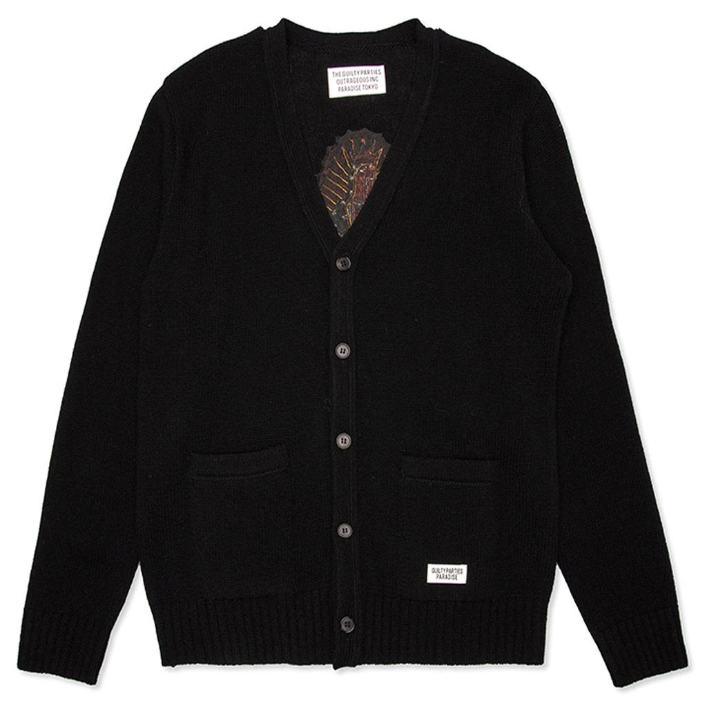 Classic Cardigan 'Type 3' - Black 3 Classic Cardigan 'Type 3' - Black