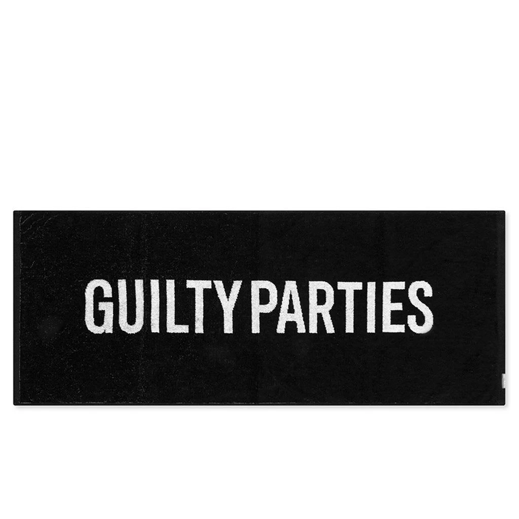 Face Towel - Black 3 Face Towel - Black